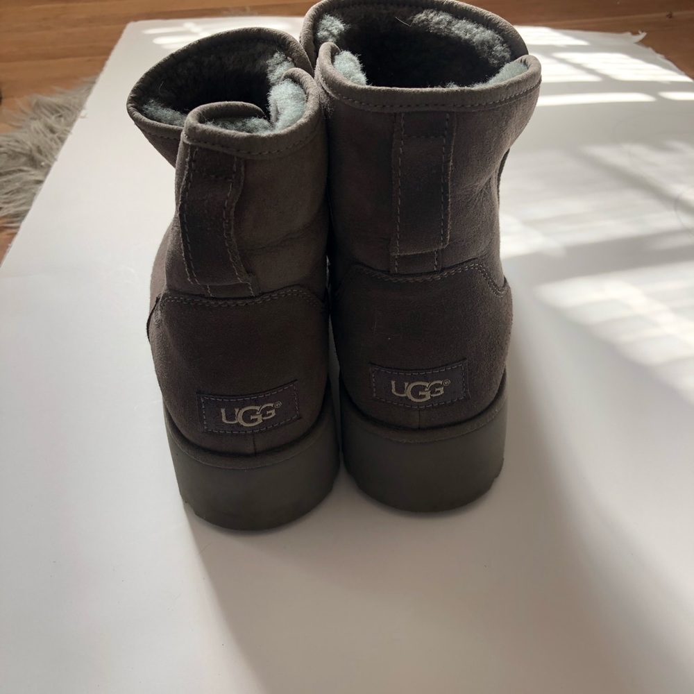 Gray UGG boots